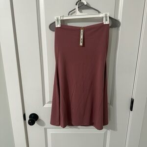 SKIMS Dusty Rose A-Line Skirt